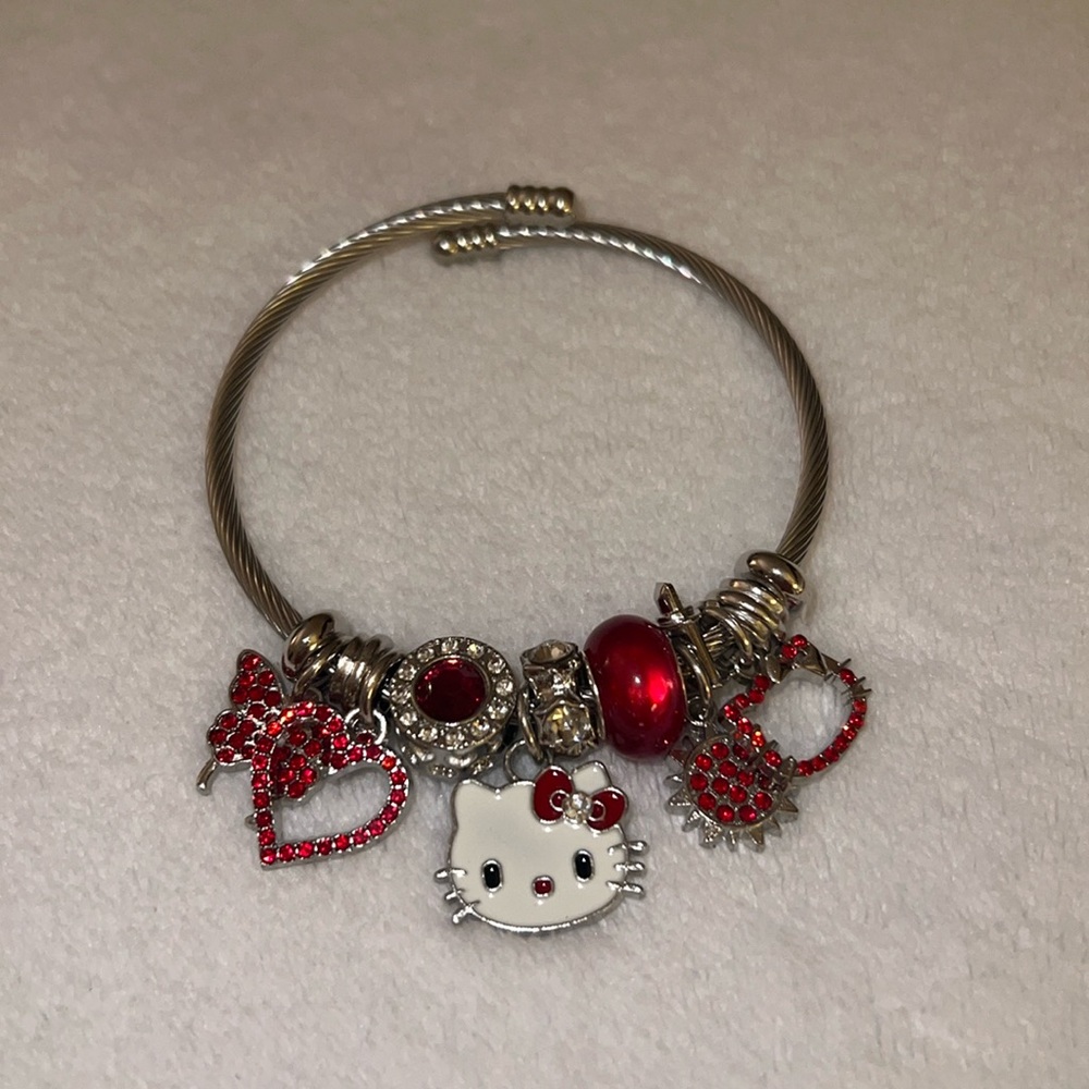 NWT Hello Kitty Charm Bracelet